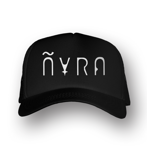 NVRA FOAM TRUCKER HAT - BLACK/NEON